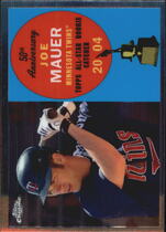 2008 Topps Chrome 50th Anniversary All Rookie Team #ARC14 Joe Mauer