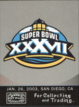 2008 Topps Mayo Super Bowl Match-ups #SB37-B Super Bowl