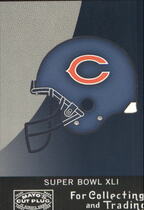 2008 Topps Mayo Super Bowl Match-ups #SB41C Chicago Bears