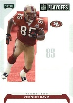 2007 Playoff NFL Playoffs Preview Bonus #B6 Vernon Davis