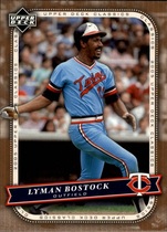 2005 Upper Deck Classics #98 Lyman Bostock