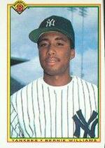 1990 Bowman Base Set #439 Bernie Williams