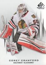 2013 SP Game Used #77 Corey Crawford