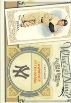 2012 Topps Allen and Ginter Whats in a Name #WIN10 Lawrence Peter Berra