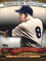 2010 Topps History of the World Series #HWS13 Yogi Berra
