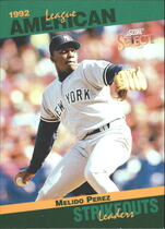 1993 Score Select Stat Leaders #74 Melido Perez