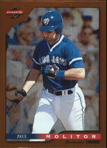 1996 Score Dugout Collection Set B #B8 Paul Molitor