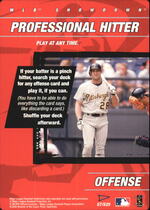 2000 MLB Showdown Pennant Run Strategy #S7 John Vander Wal