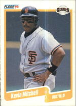 1990 Fleer Wax Box Cards #C-21 Kevin Mitchell