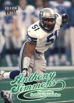 1999 Ultra Base Set #58 Anthony Simmons