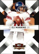 2009 Donruss Threads #66 Eli Manning