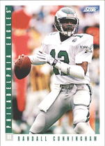 1993 Score Ore-Ida QB Club #4 Randall Cunningham