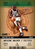 2002 Fleer Authentix #69 Antoine Walker