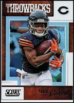 2019 Score Throwbacks #T-7 Tarik Cohen