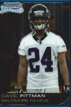 2006 Bowman Chrome #12 David Pittman