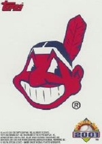 2001 Topps Opening Day Stickers #9 Cleveland Indians