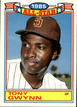 1986 Topps Glossy All Stars #17 Tony Gwynn