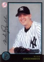 1998 Bowman Chrome #399 Mike Jerzembeck