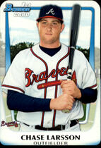 2011 Bowman Chrome Draft Prospects #BDPP43 Chase Larsson