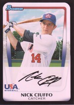 2011 Bowman Draft Prospects #BDPP94 Nick Ciuffo