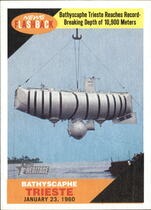 2009 Topps Heritage News Flashbacks #NF2 Bathyscaphe Trieste