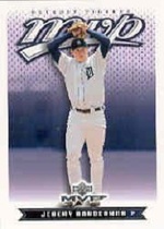 2003 Upper Deck MVP Update #255 Jeremy Bonderman