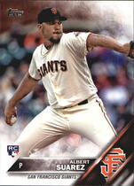 2016 Topps Update #US224 Albert Suarez