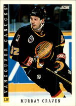 1993 Score Canadian #49 Murray Craven