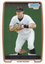 2012 Bowman Chrome Draft Draft Picks #BDPP143 Tommy Richards