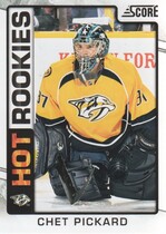 2012 Score Base Set #537 Chet Pickard