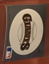 1991 Ultra Team Stickers #NNO San Francisco Giants