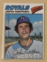 1977 Topps Base Set #218 John Wathan