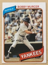 1980 Topps Base Set #365 Bobby Murcer