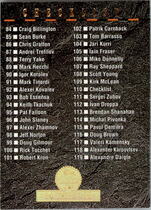 1994 Leaf Base Set #160 Checklist