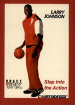 1991 Courtside Draft Picks #45 Larry Johnson
