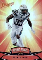 2019 Panini Prestige Rising Stars Xtra Points Blue #20 Derwin James