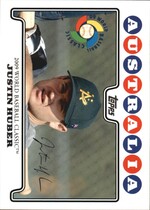 2008 Topps Update World Baseball Classic Preview #WBC8 Justin Huber