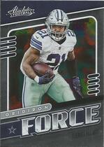 2019 Panini Absolute Gridiron Force #17 Ezekiel Elliott