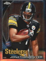 2010 Topps Chrome #C16A Jonathan Dwyer