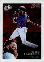 2019 Donruss Optic Action All-Stars #AA-11 Charlie Blackmon