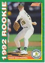 1992 Score Rookies #1 Todd Van Poppel