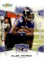 2008 Score Base Set #429 Allen Patrick