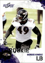 2010 Score Base Set #391 Sergio Kindle