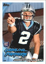 2010 Topps Base Set #221 Jimmy Clausen