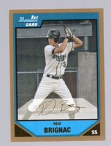 2007 Bowman Prospects Gold #BP50 Reid Brignac