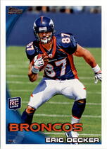 2010 Topps Base Set #258 Eric Decker