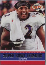 2011 Topps Super Bowl Legends #LXXXV Ray Lewis