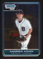 2006 Bowman Chrome Prospects #BC40 Andrew Kown