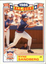 1987 Topps Glossy All Stars #3 Ryne Sandberg