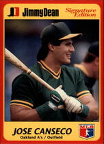 1991 Jimmy Dean #19 Jose Canseco